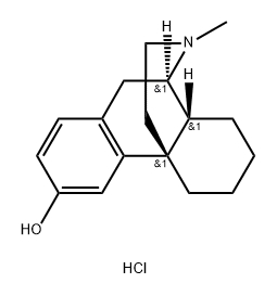 Levorphanol hydrochloride Structure