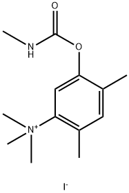 5-[[(メチルアミノ)カルボニル]オキシ]-N,N,N,2,4-ペンタメチルベンゼンアミニウム·ヨージド 化学構造式