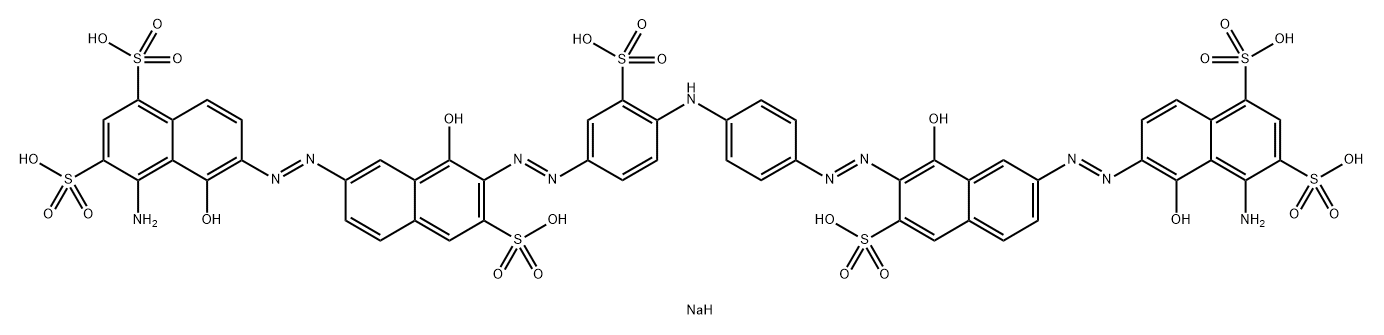 C.I. Direct Blue, heptasodium salt Struktur
