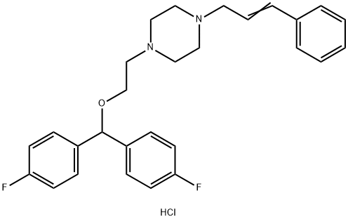 GBR-13069 DIHYDROCHLORIDE 结构式
