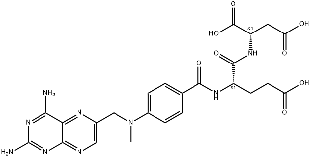 methotrexate alpha-aspartate Structure