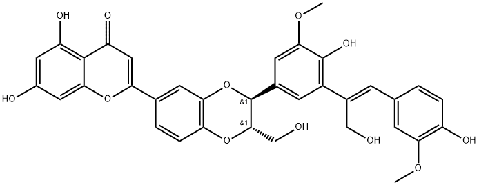ヒドノウィチン 化学構造式