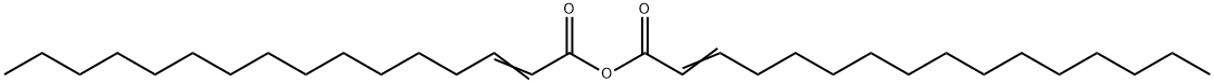 ビス(2-ヘキサデセン酸)無水物 化学構造式
