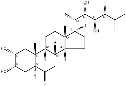 22S,23S-EPICASTASTERONE 结构式