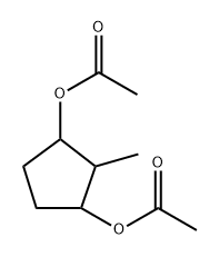 1,3-Cyclopentanediol,2-methyl-,diacetate,(1-alpha-,2-alpha-,3-bta-)-(9CI) Structure