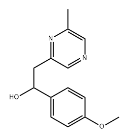 2-(2-Hydroxy-2-p-methoxyphenylethyl)-6-methyl 结构式