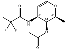 4-O-acetyl-1,5-anhydro-2,3,6-trideoxy-3-trifluoroacetamidohex-1-enitol|