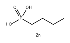 Butylphosphonic acid zinc salt (1:1) Structure