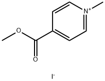 Pyridinium, 4-(methoxycarbonyl)-1-methyl-, iodide (1:1) Structure