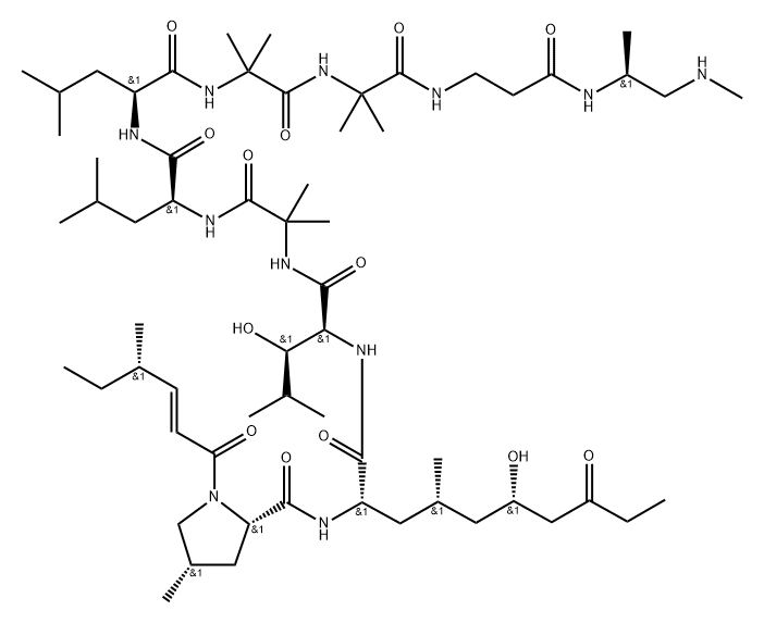 抗生物質SF-1907II 化学構造式