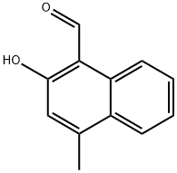 2-羟基-4-甲基-1-萘甲醛 结构式