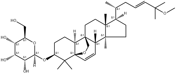 苦瓜皂苷 G, 81371-54-2, 结构式