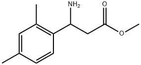 Benzenepropanoic acid, ba-amino-2,4-dimethyl-, methyl ester (9CI) Structure