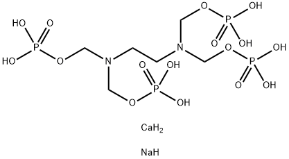 2-Oxa-4,7-diaza-1-phosphaoctan-8-ol, 1,1-dihydroxy-4,7-bis(phosphonooxy)methyl-, 8-(dihydrogen phosphate), 1-oxide, calcium sodium salt (2:5:6) Structure