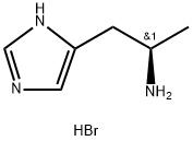 (R)-(-)-α-Methylhistamine dihydrobromide Structure