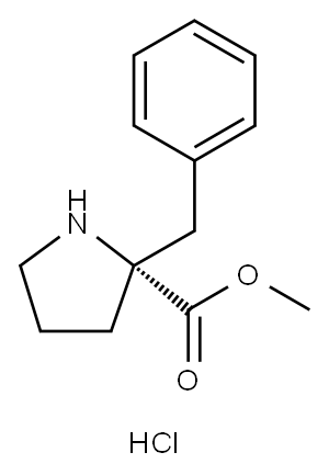 (R)-Alpha-Benzyl-Pro methyl ester hydrochloride Structure