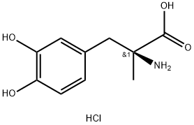 L-(-)-α-Methyldopa (hydrochloride) Struktur