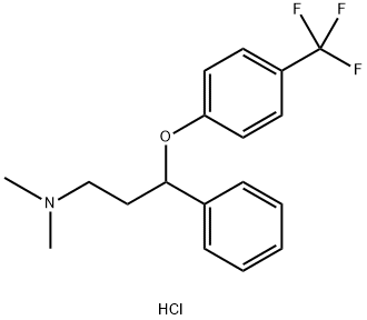 N-甲基氟西汀盐酸盐, 885101-12-2, 结构式