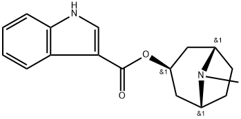 1H-Indole-3-carboxylic acid, 8-methyl-8-azabicyclo[3.2.1]oct-3-yl ester, exo- (9CI) Structure