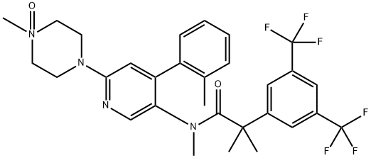 Netupitant N-Oxide Structure