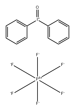 diphenyliodonium hexafluorophosphate(1-) I-oxide Structure
