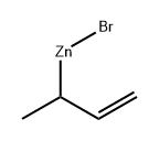 Zinc, bromo(1-methyl-2-propen-1-yl)- Structure