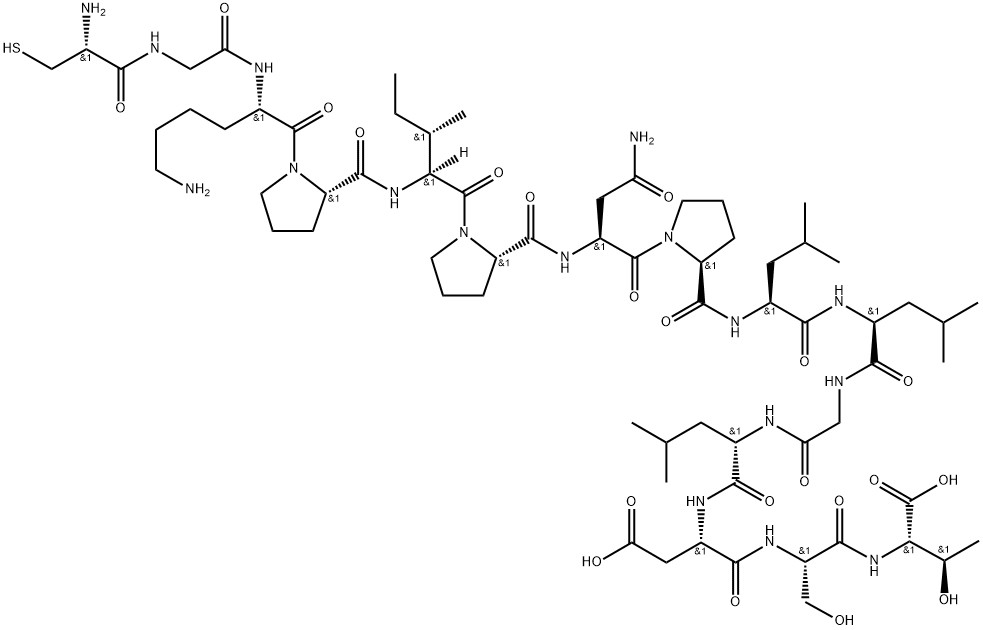 V5ペプチド 化学構造式