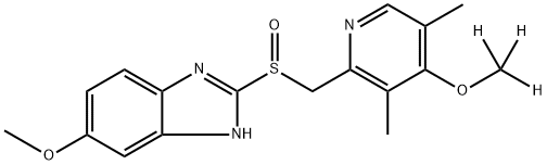 OMeprazole-4-Methoxy-d3 Structure