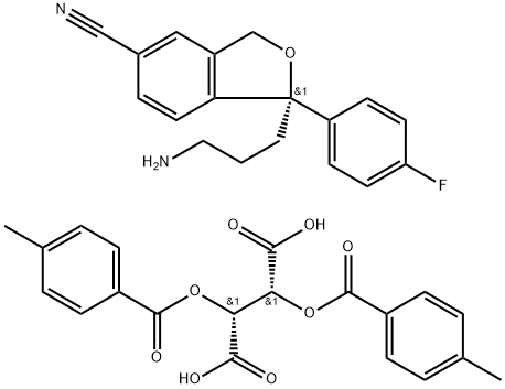 Escitalopram Didesmethyl Structure