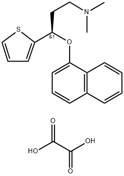 Duloxetine N-Methyl (R)-Isomer Structure