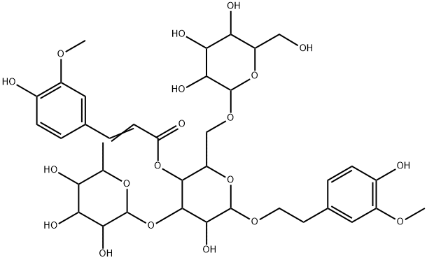 肉苁蓉苷B 结构式