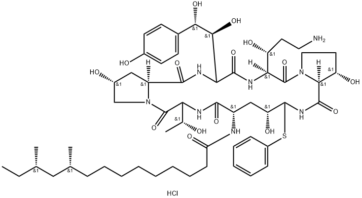 Pneumocandin Struktur
