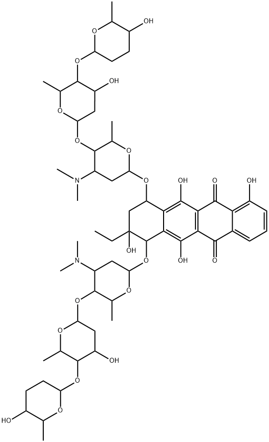 cosmomycin D Structure