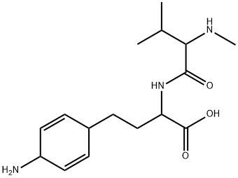 N-methyl-valyl-amiclenomycin 结构式