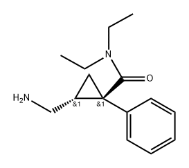 (1R,2R)-Milnacipran HCl, 96847-70-0, 结构式