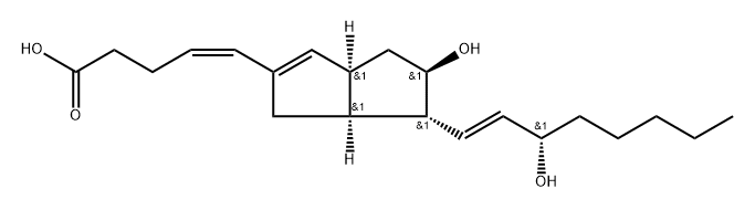 4,5-didehydroisocarbacyclin 结构式