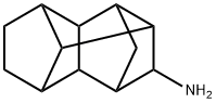2,4,7-Metheno-1H-cyclopenta[a]pentalen-3-amine,decahydro-,(2-alpha-,3-bta-,3a-bta-,3b-bta-,4-alpha-,6a-bta-,7-alpha-,7a-bta-,8S*)-(9CI) 结构式