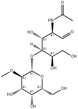 N-acetyl-2'-O-methyllactosamine 结构式