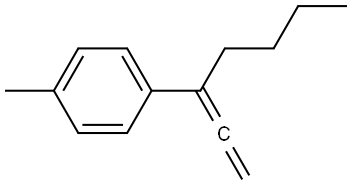 1-(1-butyl-1,2-propadienyl)-4-methylbenzene 结构式