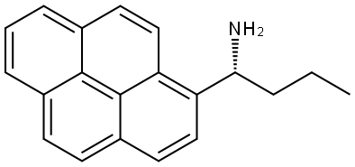 (1R)-1-PYRENYLBUTYLAMINE 结构式