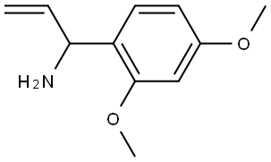1-(2,4-DIMETHOXYPHENYL)PROP-2-EN-1-AMINE 结构式