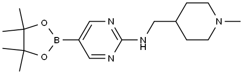 N-[(1-Methyl-4-piperidinyl)methyl]-5-(4,4,5,5-tetramethyl-1,3,2-dioxaborolan-... 结构式