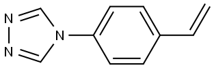 4-(4-vinylphenyl)-4H-1,2,4-triazole Structure