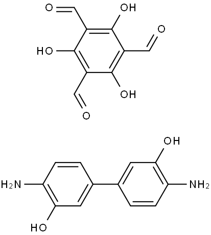 TpBD-(OH)2 COF Structure