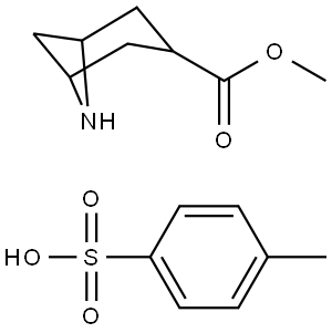 6-Aza-bicyclo[3.1.1]heptane-3-carboxylic acid methyl ester toluene-4-sulfonic acid 结构式