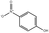 p-ニトロフェノール  化学構造式