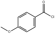 4-メトキシベンゾイルクロリド 化学構造式