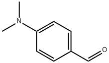 4-ジメチルアミノベンズアルデヒド 化学構造式
