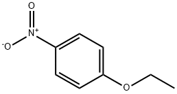 4-ニトロフェネトール 化学構造式