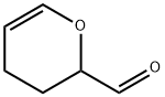 3,4-ジヒドロ-2H-ピラン-2-カルボアルデヒド 化学構造式